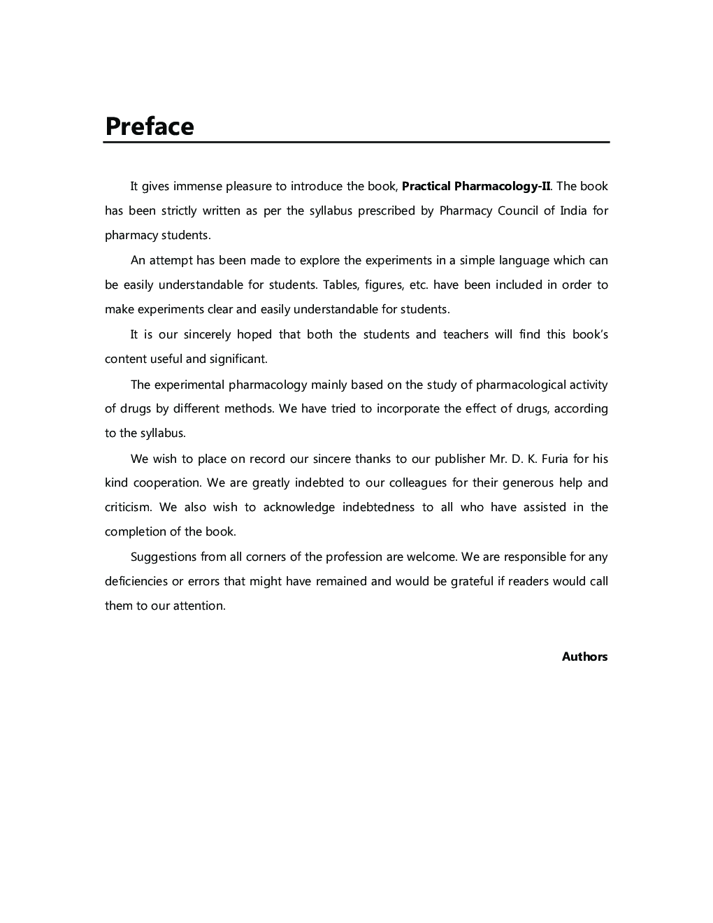 A Practical Book Of Pharmacology - II - Page 4