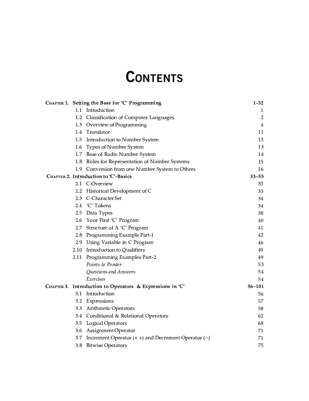 Trouble Free C (Book for C-Programming) - Page 5