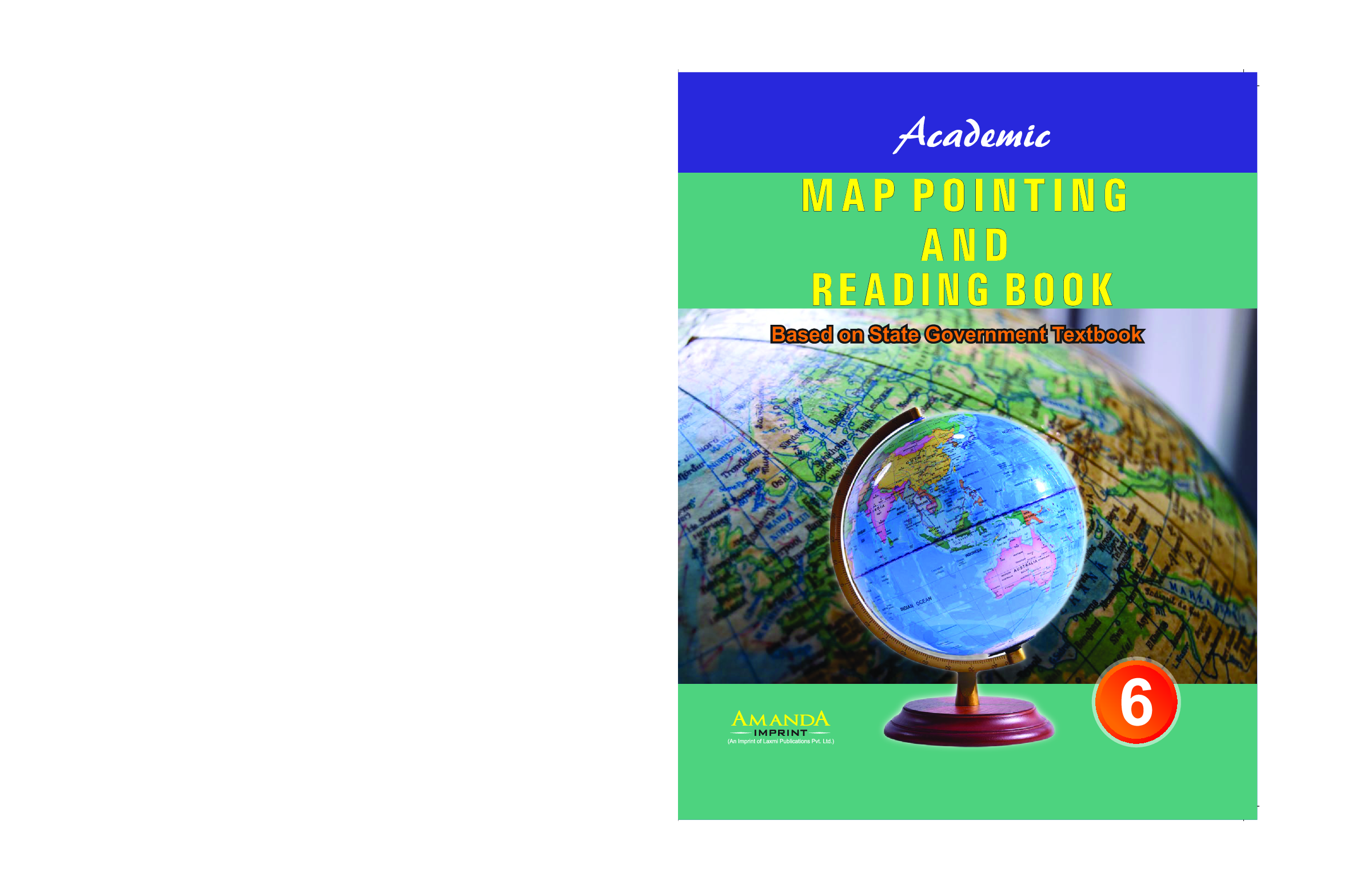 Academic Map Pointing And Reading Book-VI - Page 1