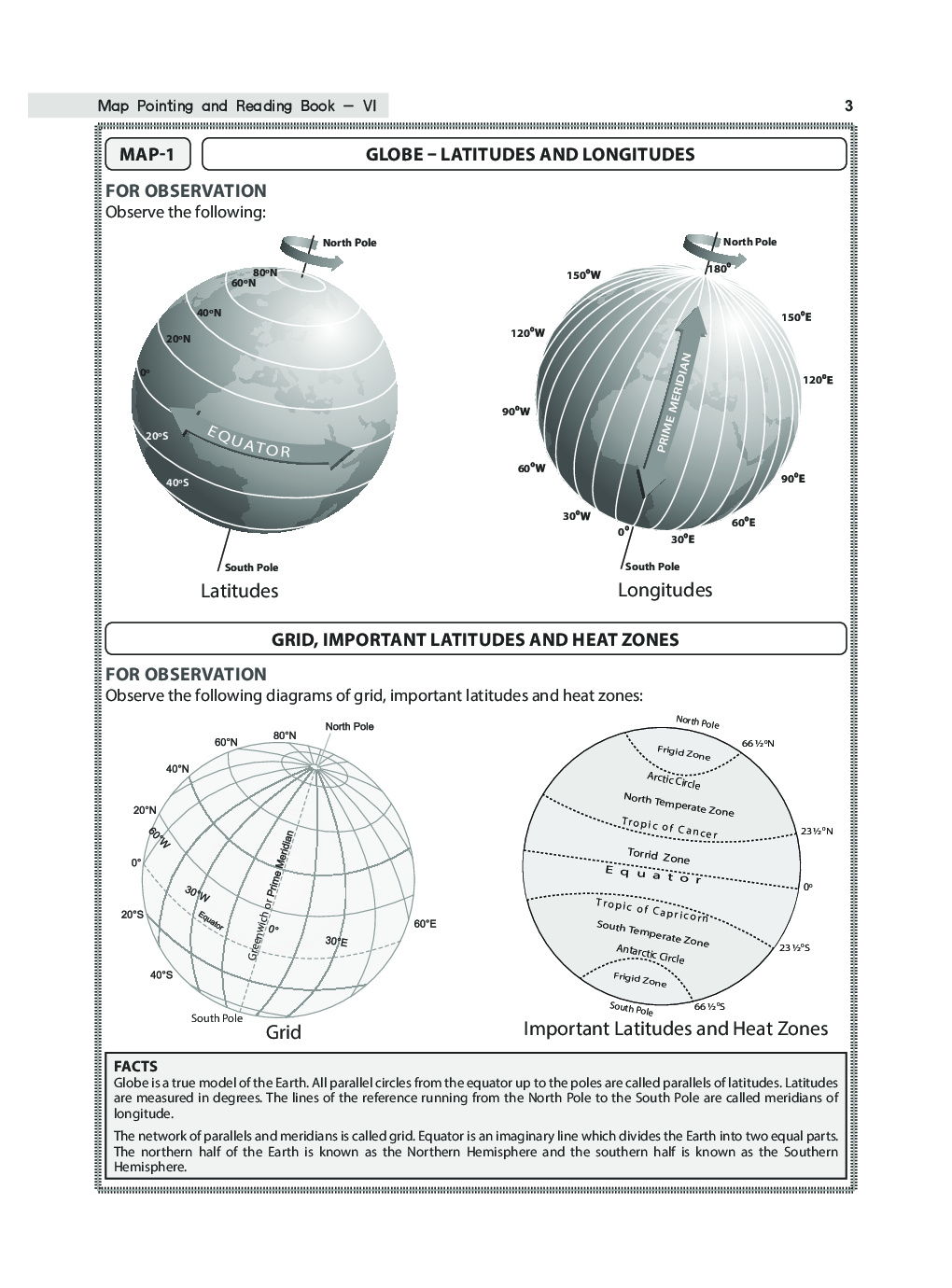 Academic Map Pointing And Reading Book-VI - Page 5