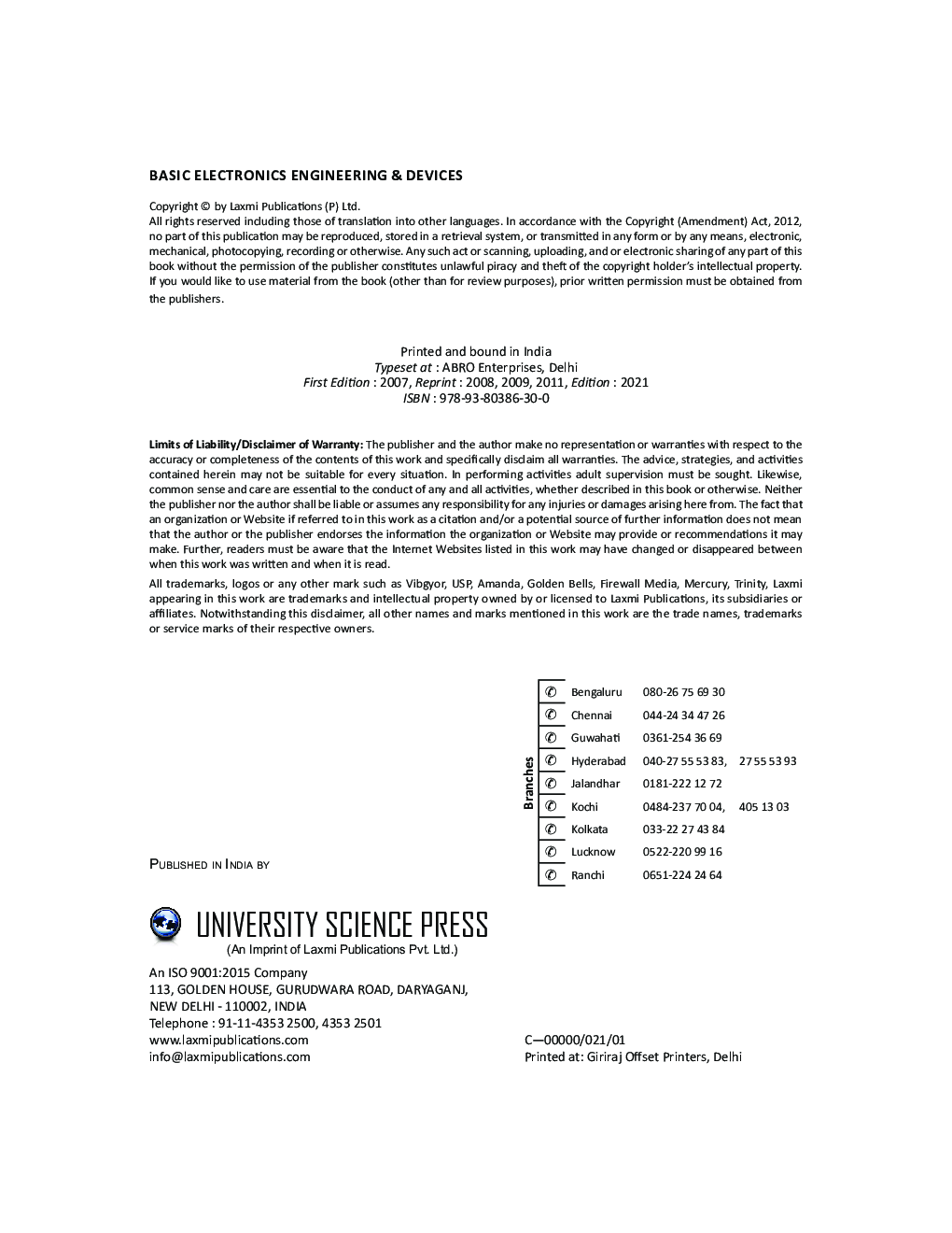 Basic Electronics Engineering And Devices - Page 4