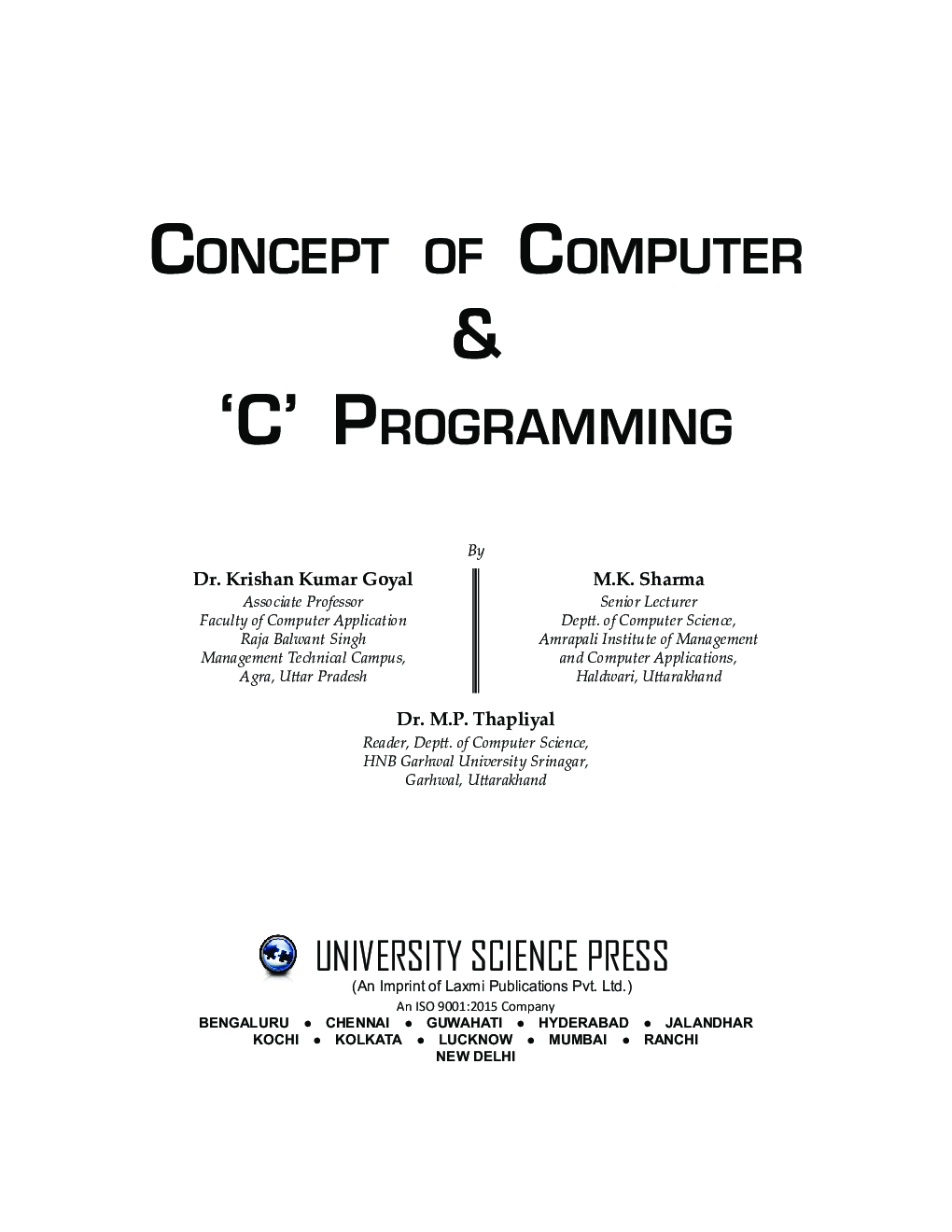 Concepts Of Computer And C Programming  - Page 5