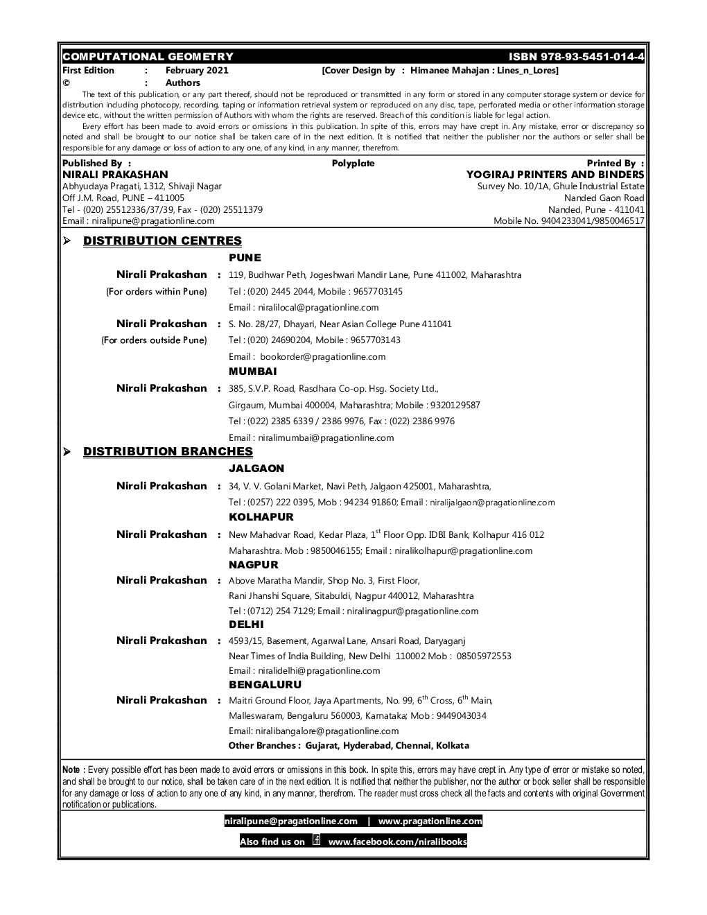 Computational Geometry - Page 3