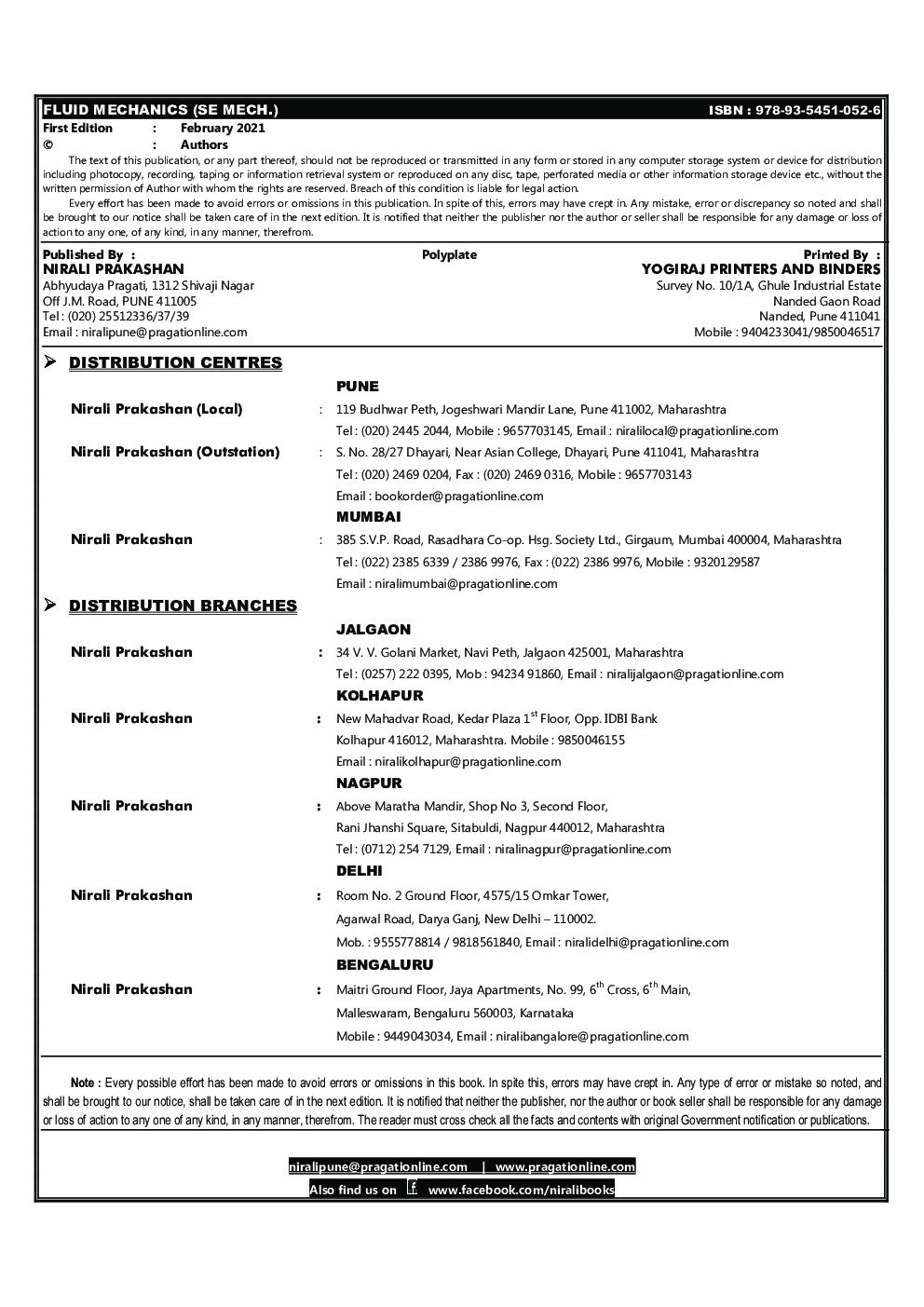 Fluid Mechanics - Page 3