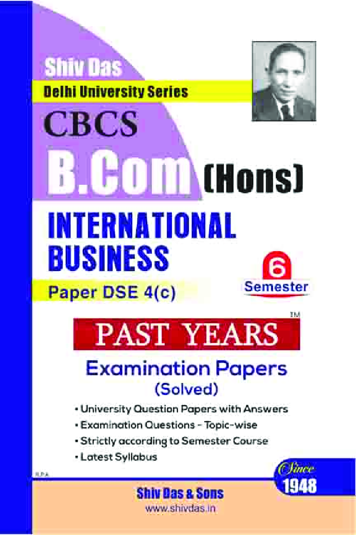 International Business For B.Com Hons Semester 6 For Delhi University  - Page 1