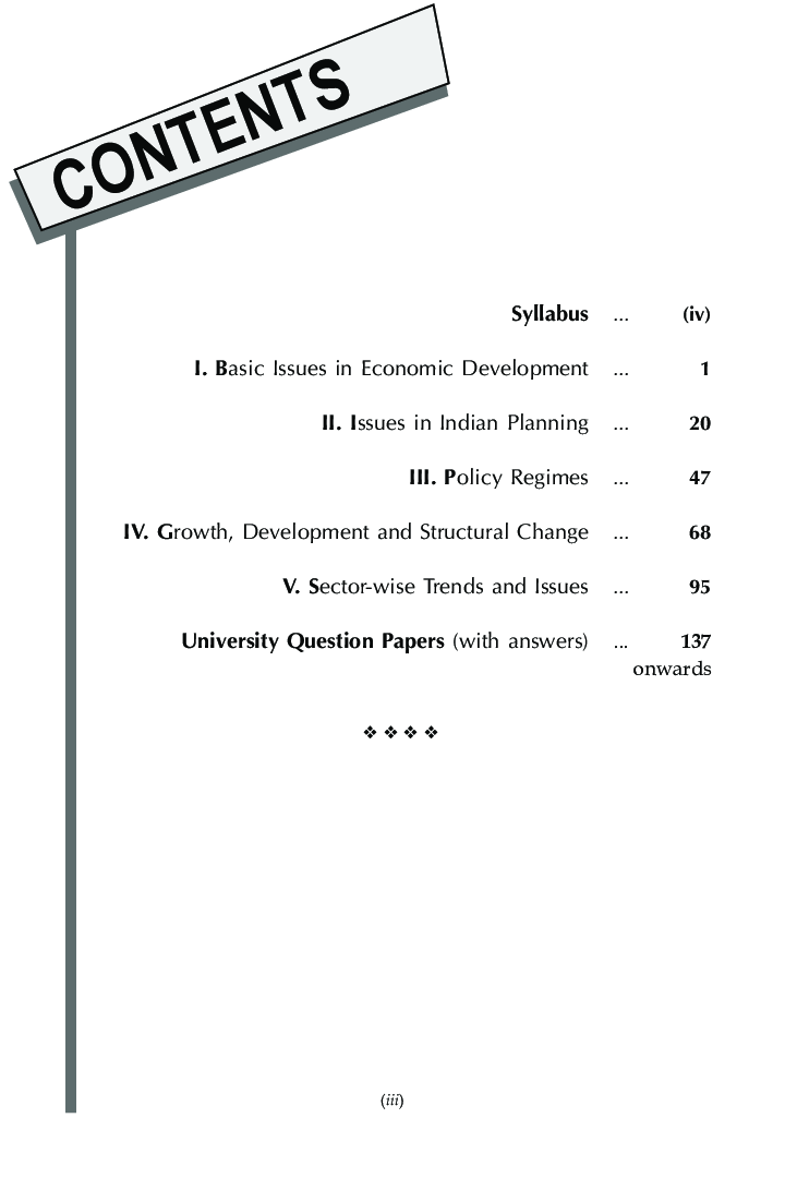 Indian Economy For B.Com Prog Semester 6 For Delhi University  - Page 4