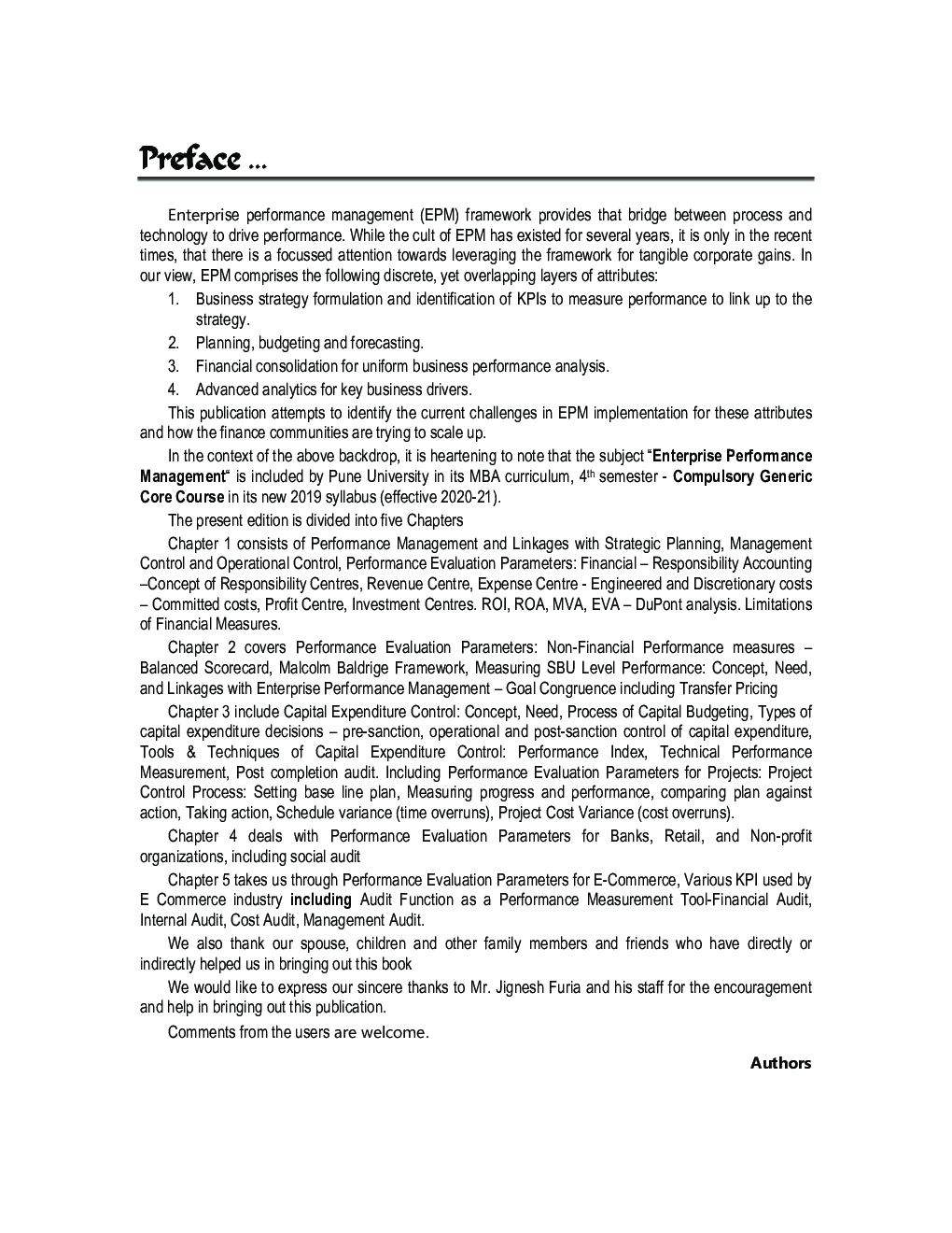 Enterprise Performance Management - Page 4