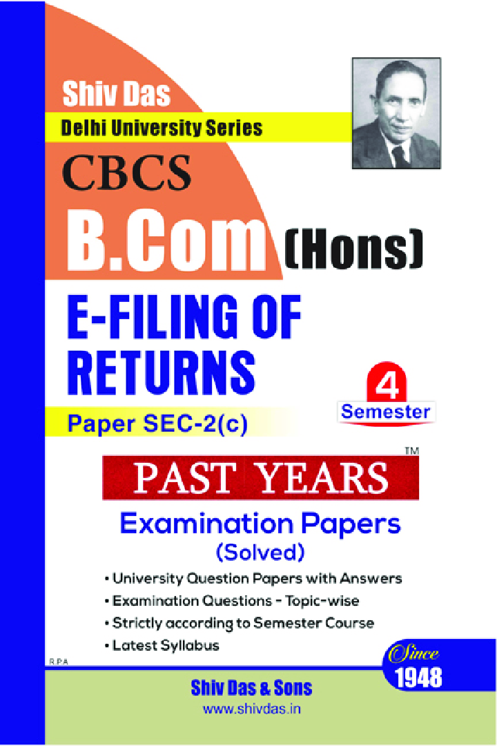 E-Filing For B.Com Hons Semester 4 For Delhi University  - Page 1