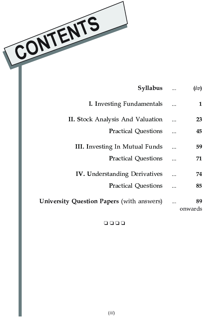 Investing In Stock Markets For B.Com Prog Semester 4 For Delhi University  - Page 4