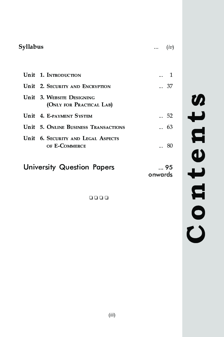 E Commerce For B.Com Hons Semester 3 For Delhi University  - Page 4