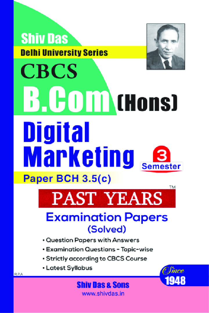 Digital Marketing For B.Com Hons Semester 3 For Delhi University  - Page 1