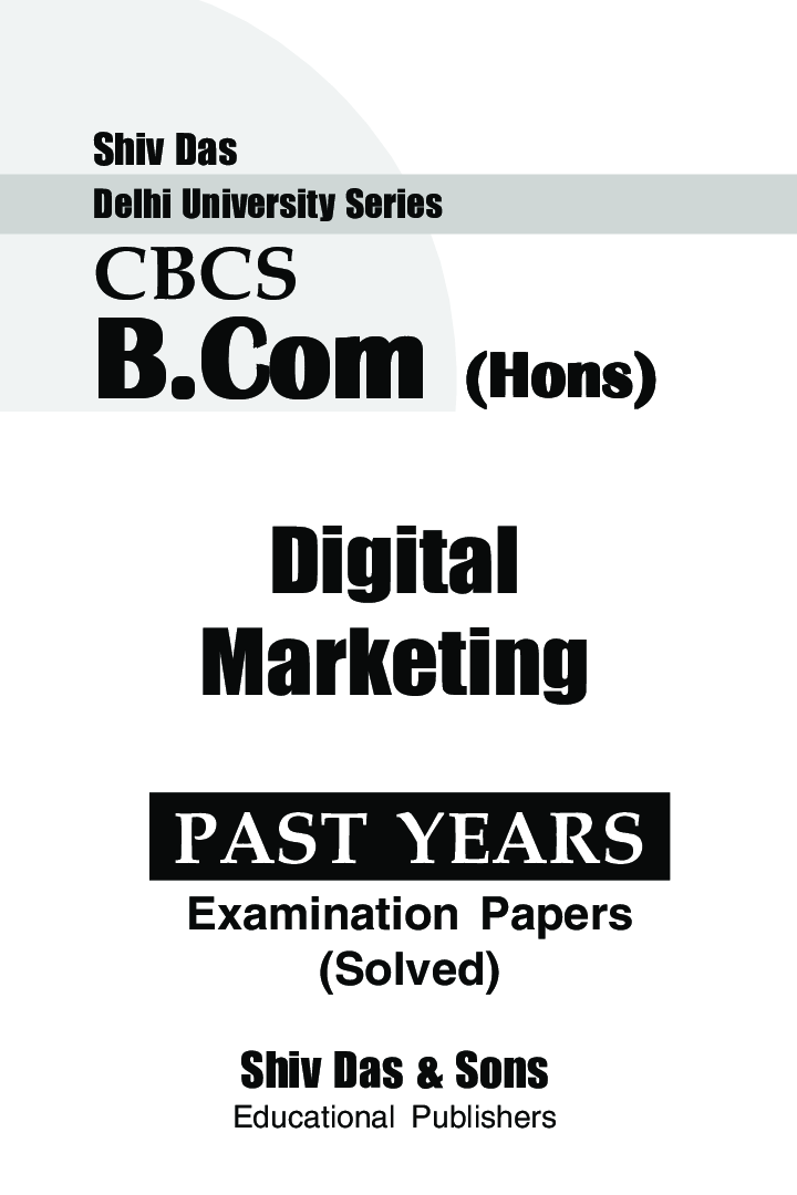 Digital Marketing For B.Com Hons Semester 3 For Delhi University  - Page 2