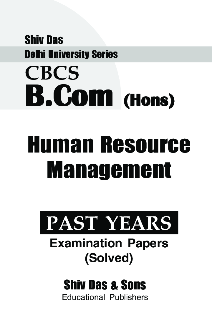 Human Resource Management For B.Com Hons Semester 3 For Delhi University  - Page 2