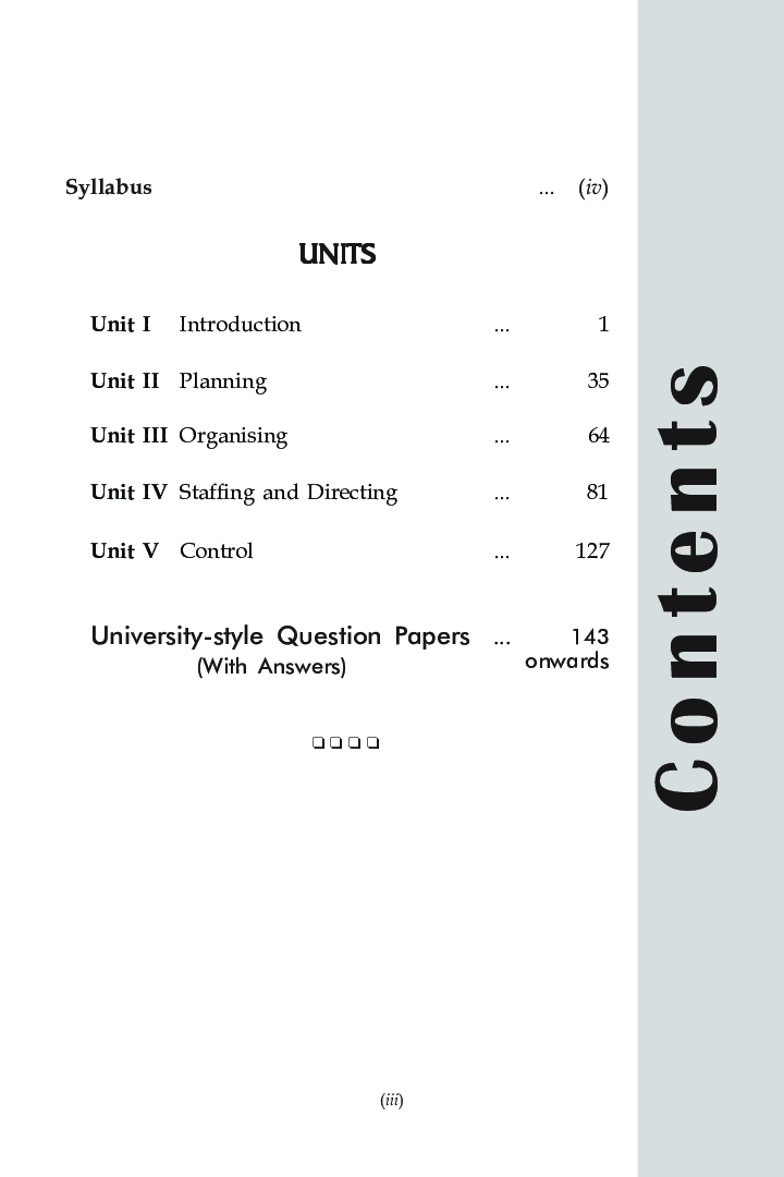 Management Principles And Applications For B.Com Hons Semester 3 For Delhi University  - Page 4