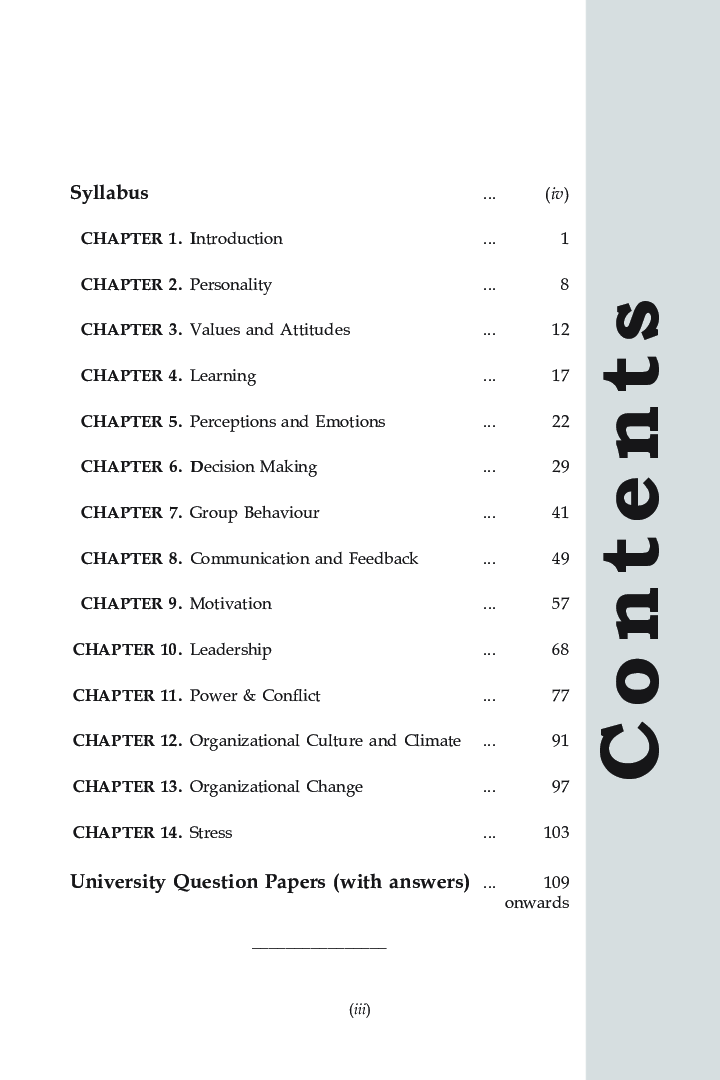 Organisational Behaviour For B.Com Hons Semester 5 For Delhi University  - Page 4