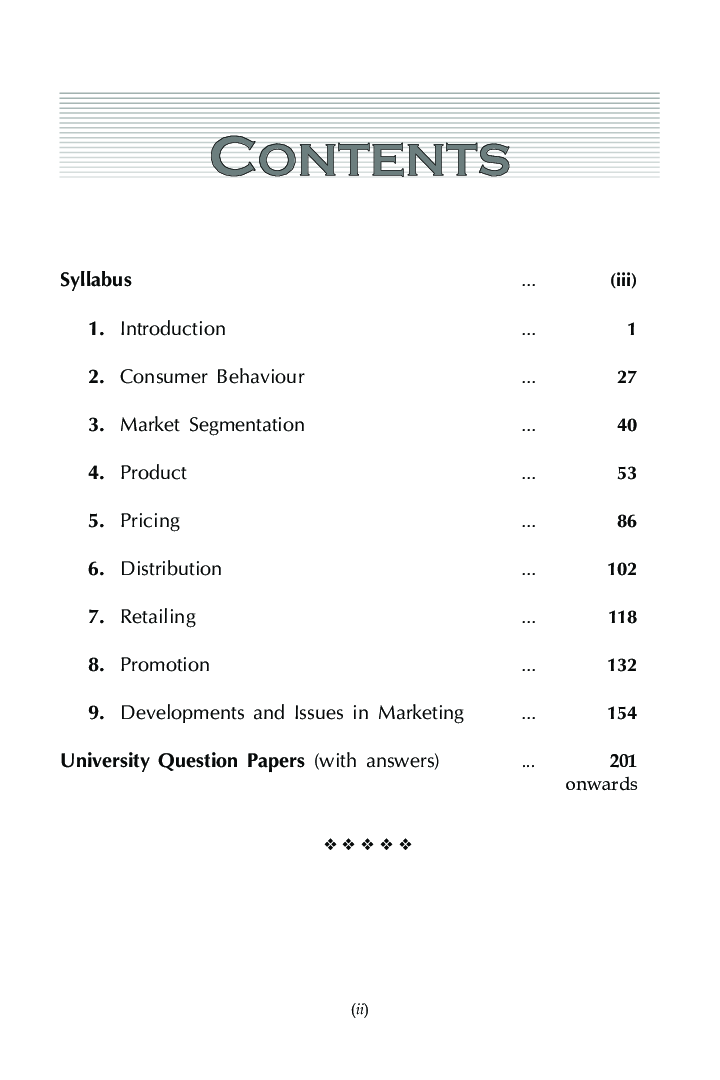 Principles Of Marketing For B.Com Hons Semester 5 For Delhi University  - Page 4