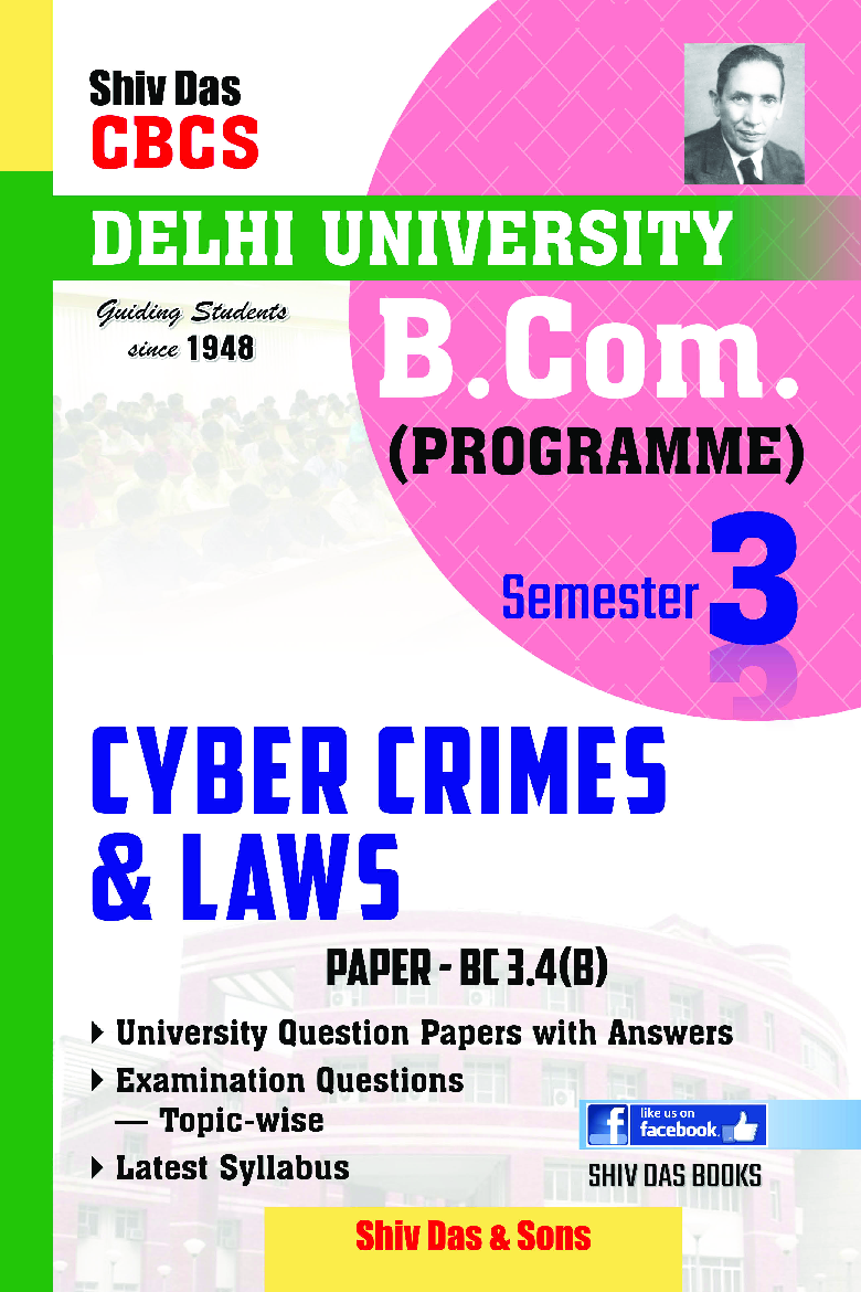 Cyber Crimes & Laws For B.Com Prog Semester 3 For Delhi University  - Page 1