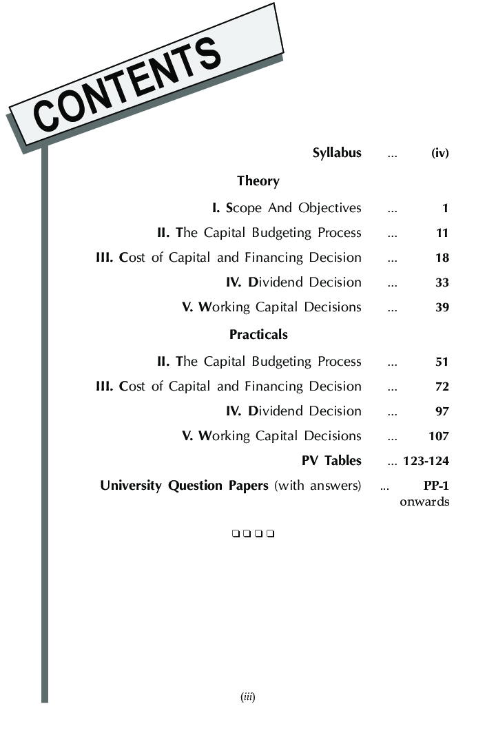 Fundamentals Of Financial Management For B.Com Prog Semester 5 For Delhi University  - Page 4