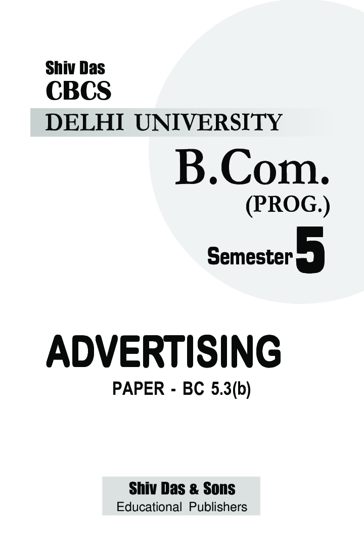 Advertising For B.Com Prog Semester 5 For Delhi University  - Page 2