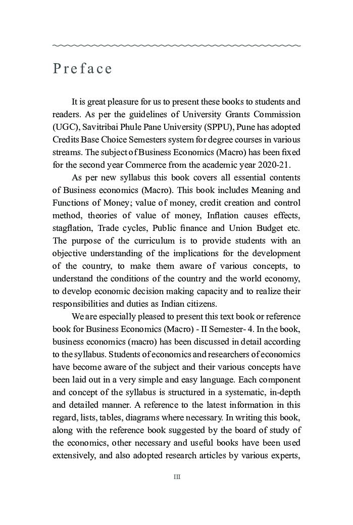 Business Economics-II (Macro) (Sem IV) (SPPU) - Page 4