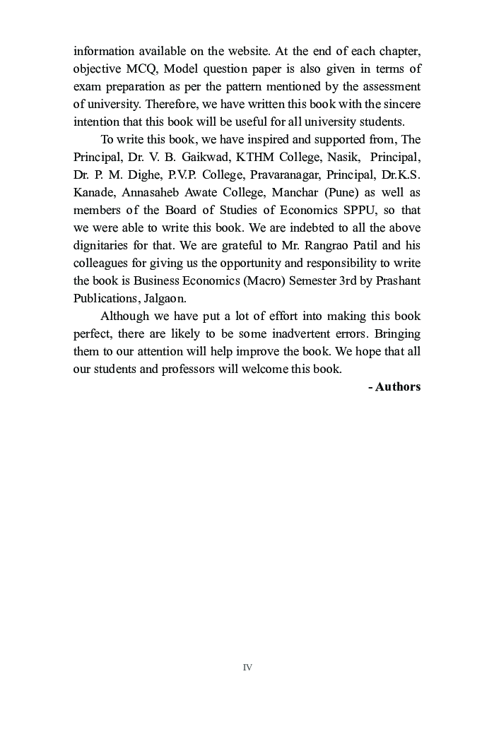 Business Economics-II (Macro) (Sem IV) (SPPU) - Page 5