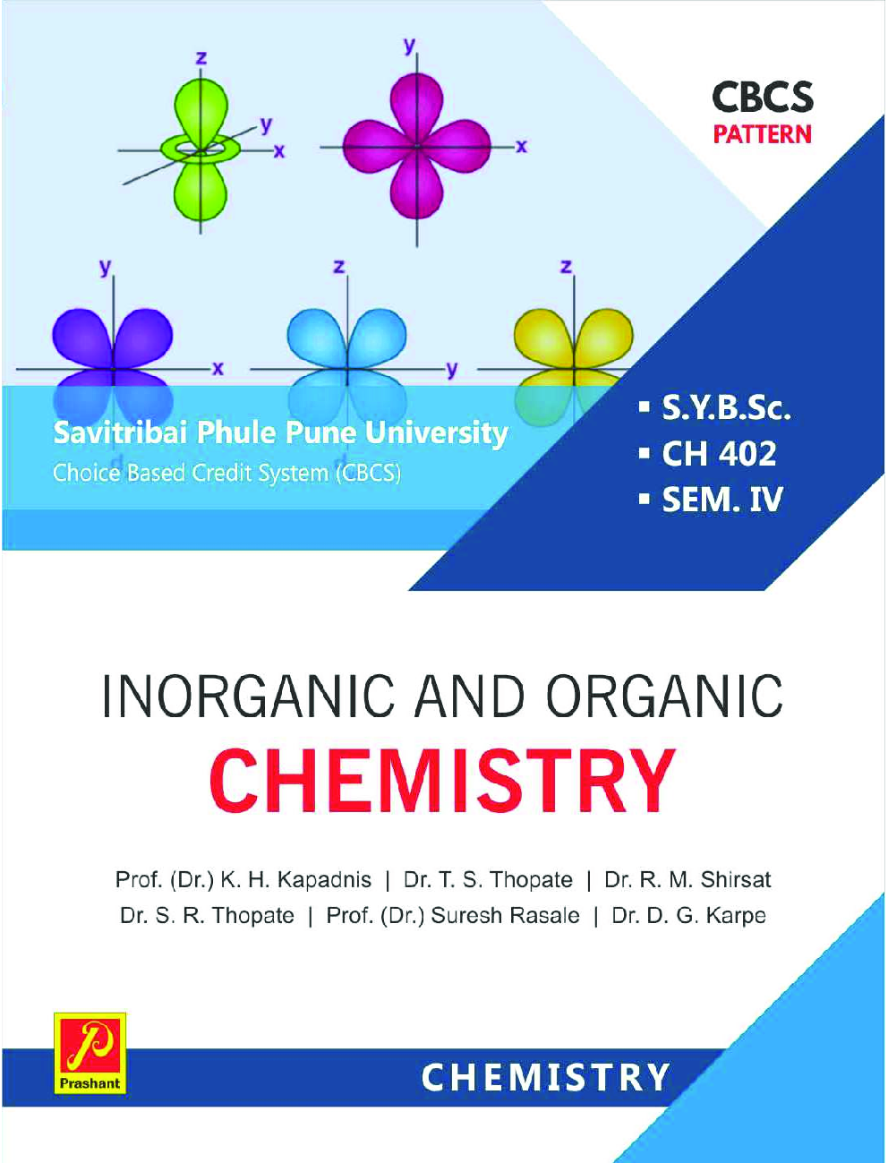 CH-402 Inorganic And Organic Chemistry (SPPU) - Page 1