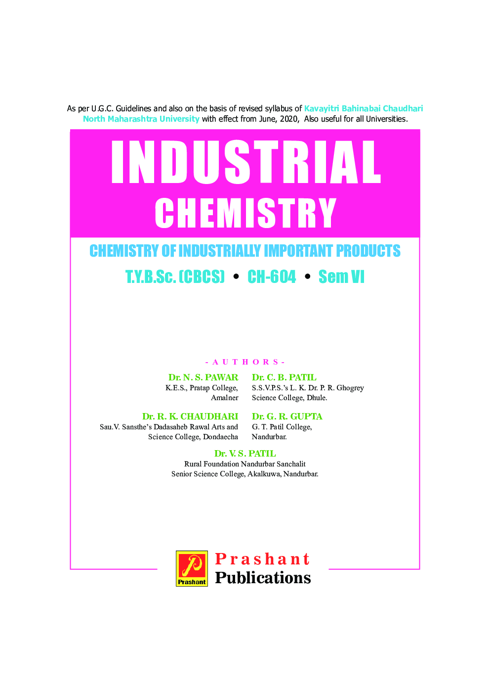CH-604 Industrial Chemistry (Chemistry Of Industrially Important Products) (KBCNMU) - Page 2