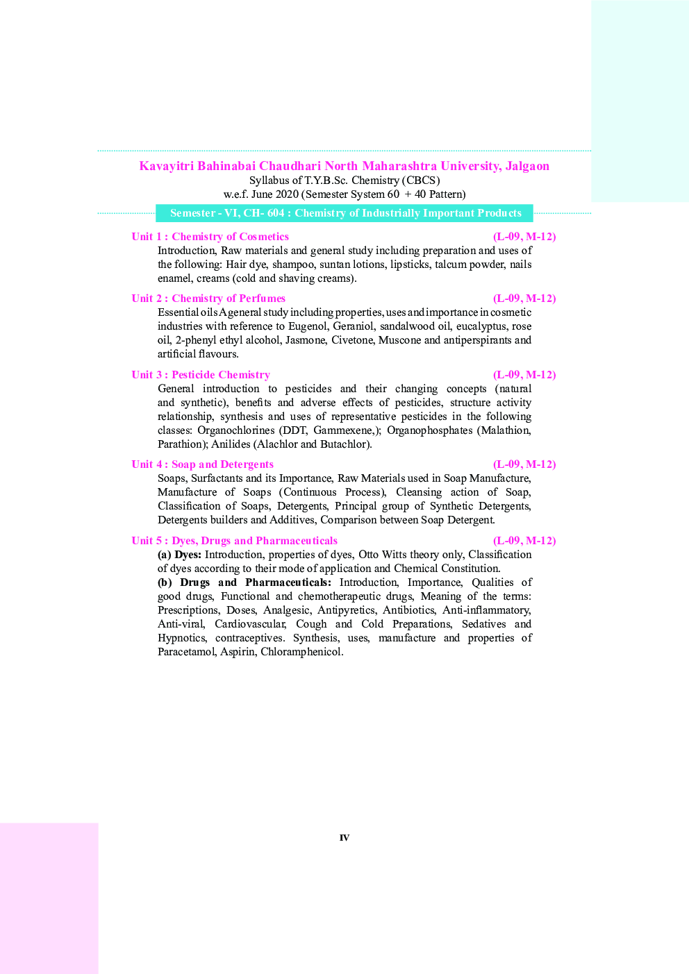 CH-604 Industrial Chemistry (Chemistry Of Industrially Important Products) (KBCNMU) - Page 5