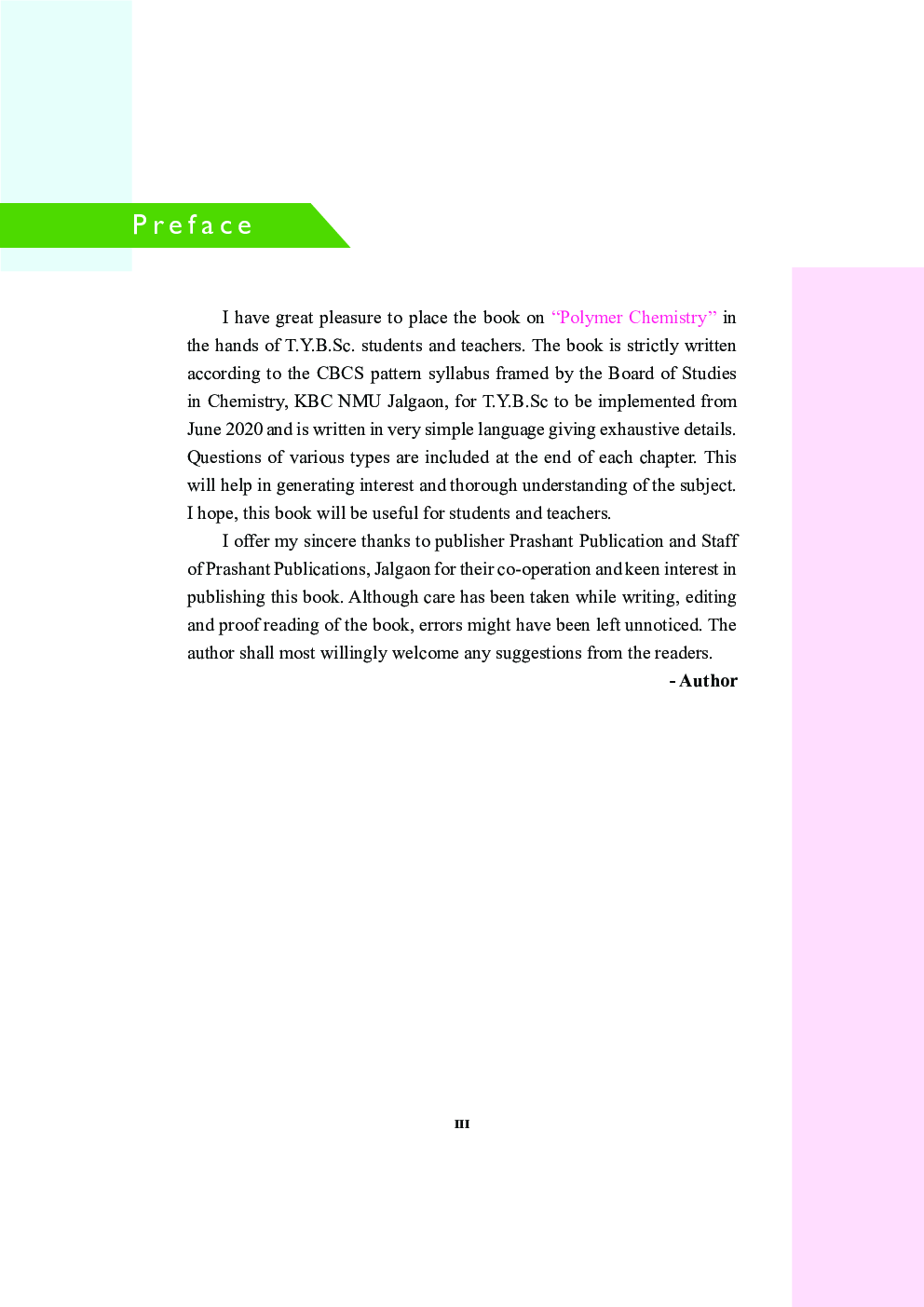 CH-606 (A) Polymer Chemistry (KBCNMU) - Page 4