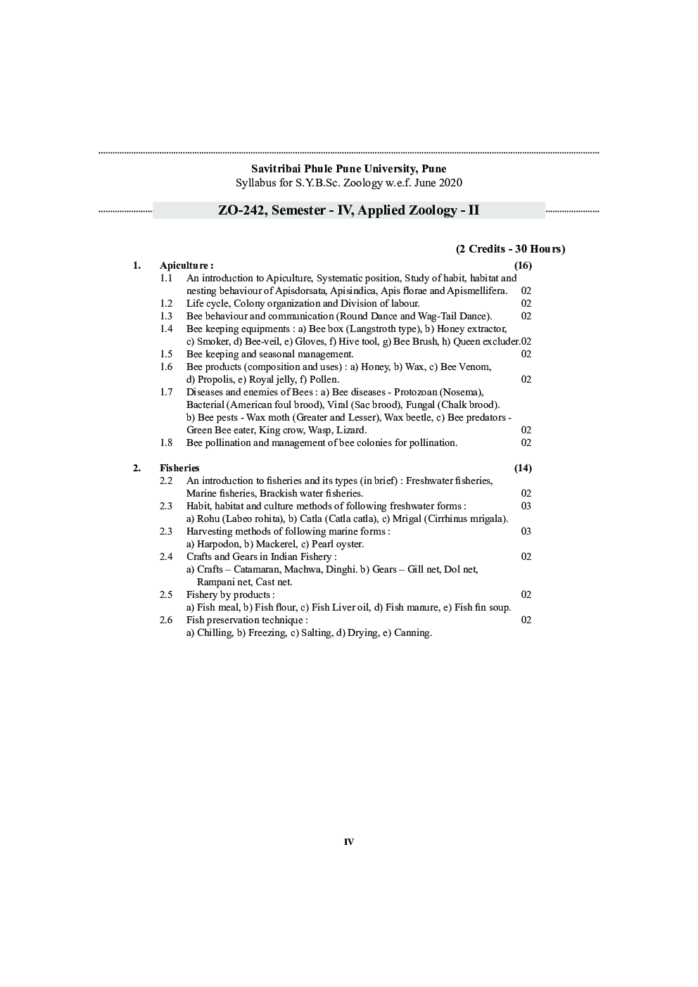 Zoo-242 Applied Zoology II (SPPU) - Page 5