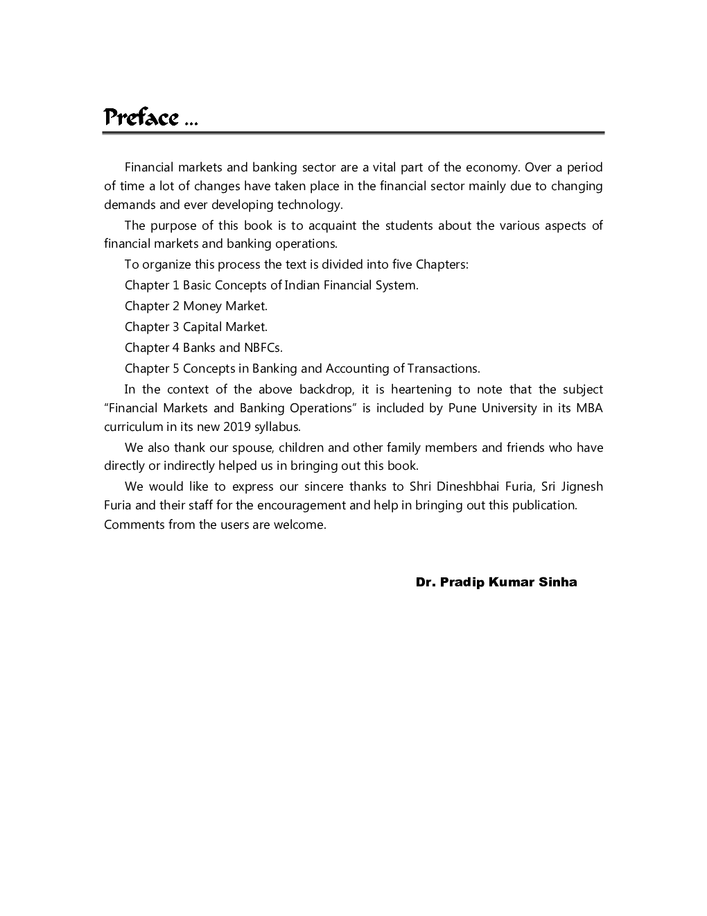 A Book Of Financial Markets And Banking Operations - Page 4