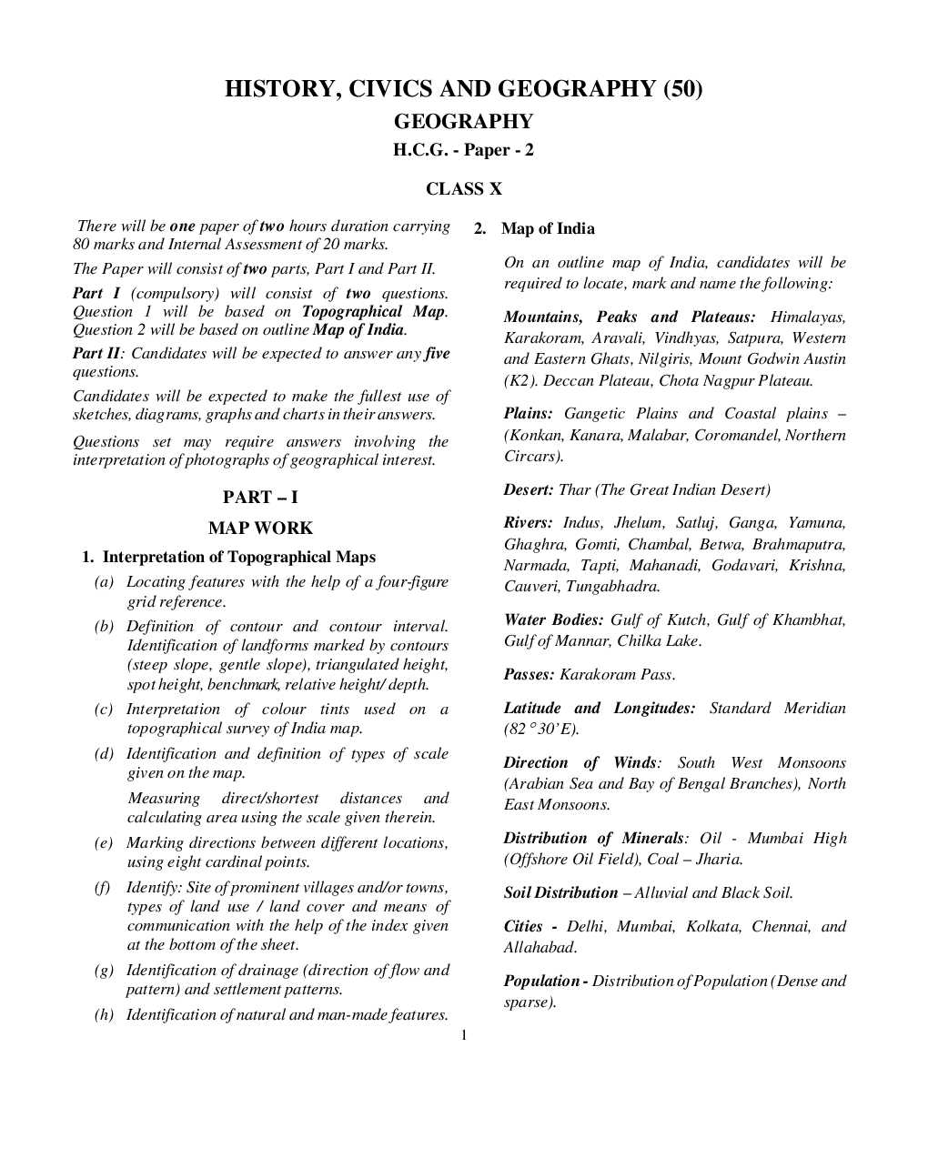 Exam18 ICSE Geography Sample Papers For Class 10  Solved 2021 Exam (As Per Further Reduced Syllabus) - Page 4