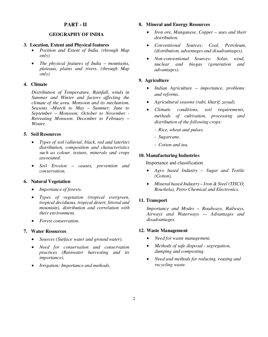 Exam18 ICSE Geography Sample Papers For Class 10  Solved 2021 Exam (As Per Further Reduced Syllabus) - Page 5