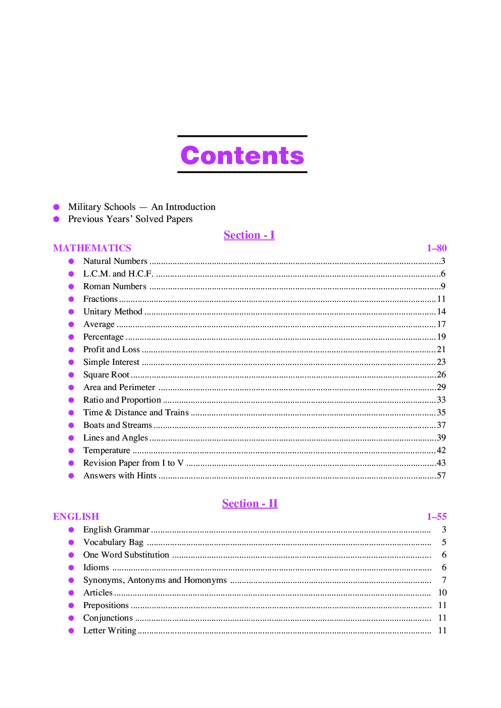 Rashtriya Indian Military School Common Entrance Test (For Admission To Class-VI) - Page 5