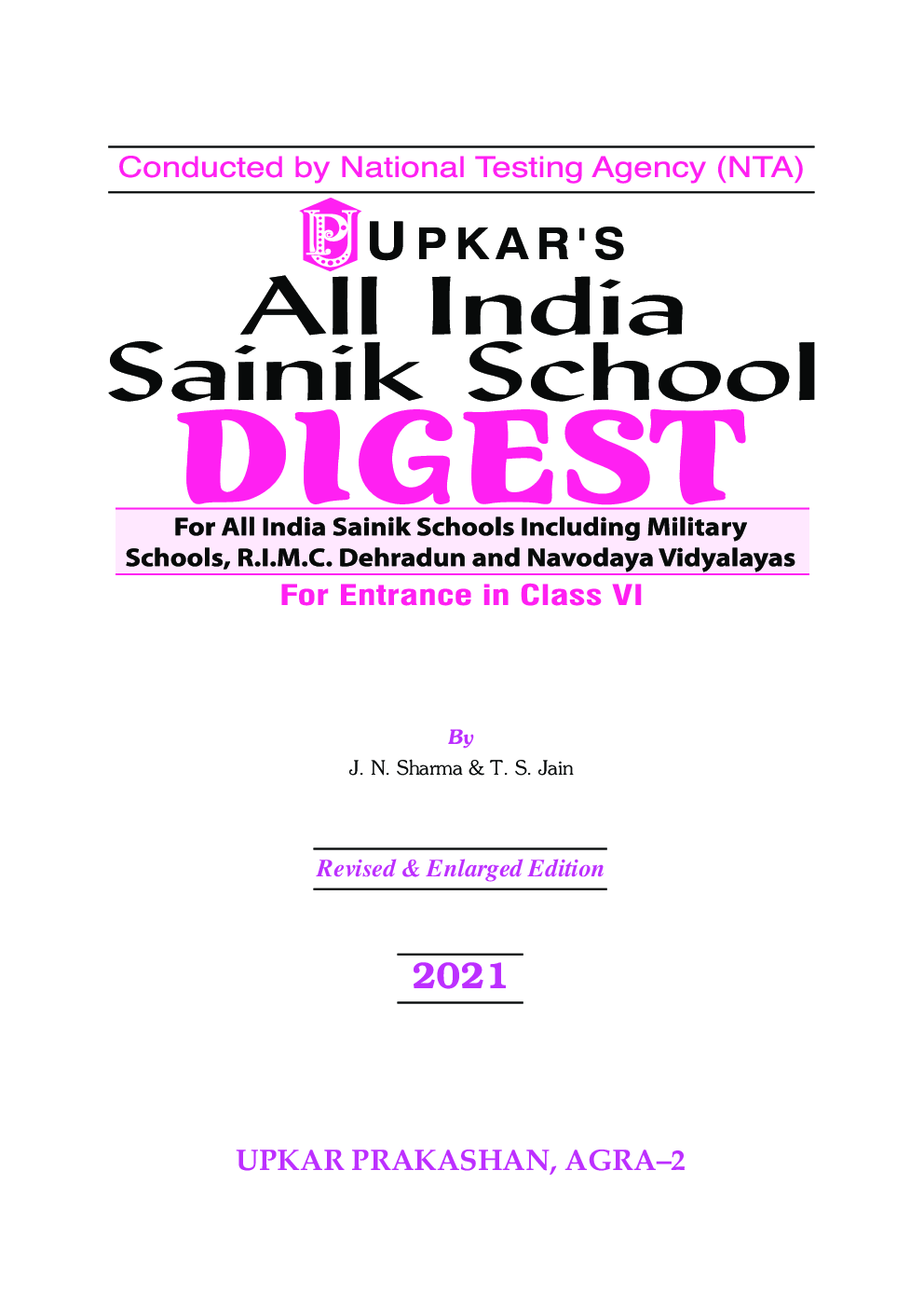 All India Sainik School Digest For Entrance In  Class-VI - Page 2