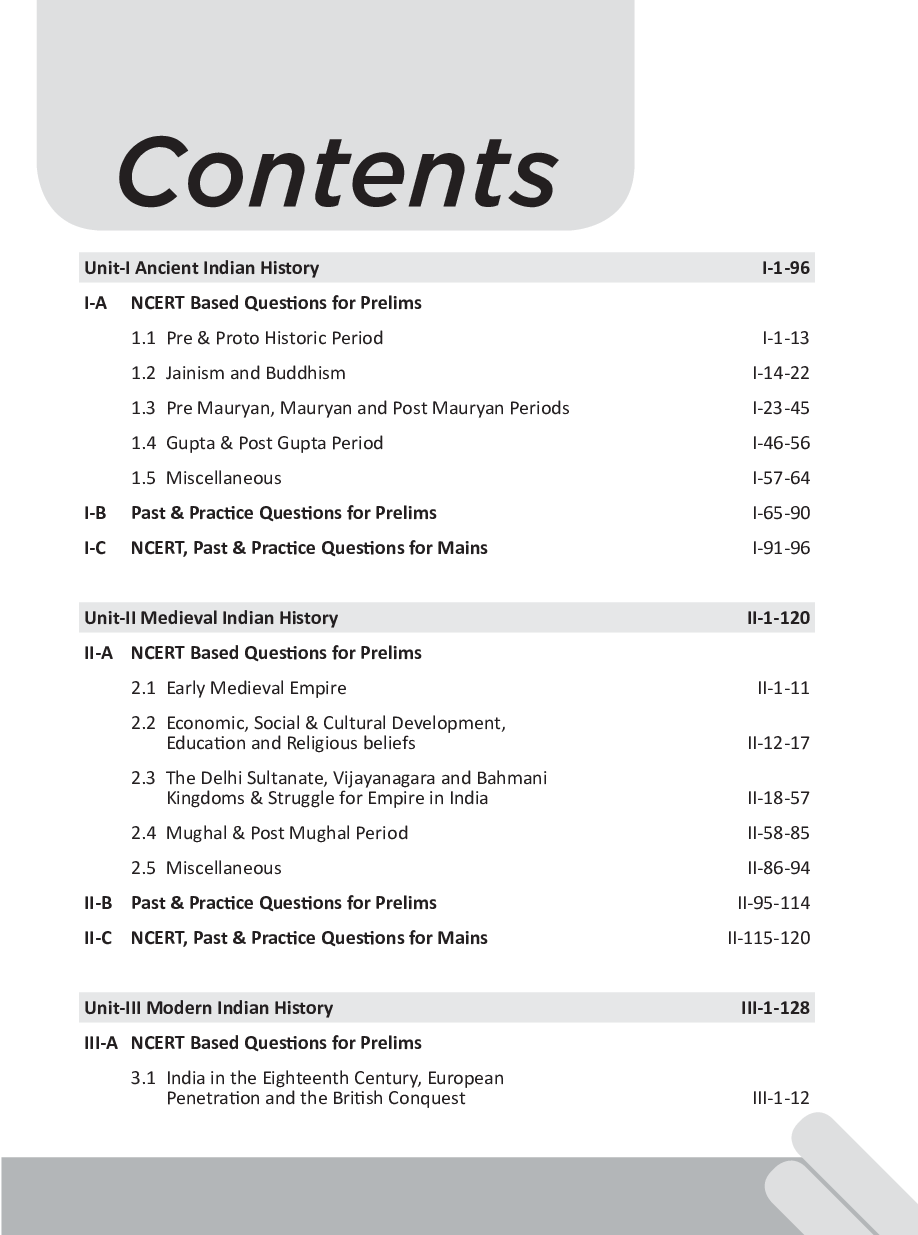 History, Art & Culture NCERT PLUS Objective MCQs For UPSC CSE & State PSC Prelim Exams - Page 4