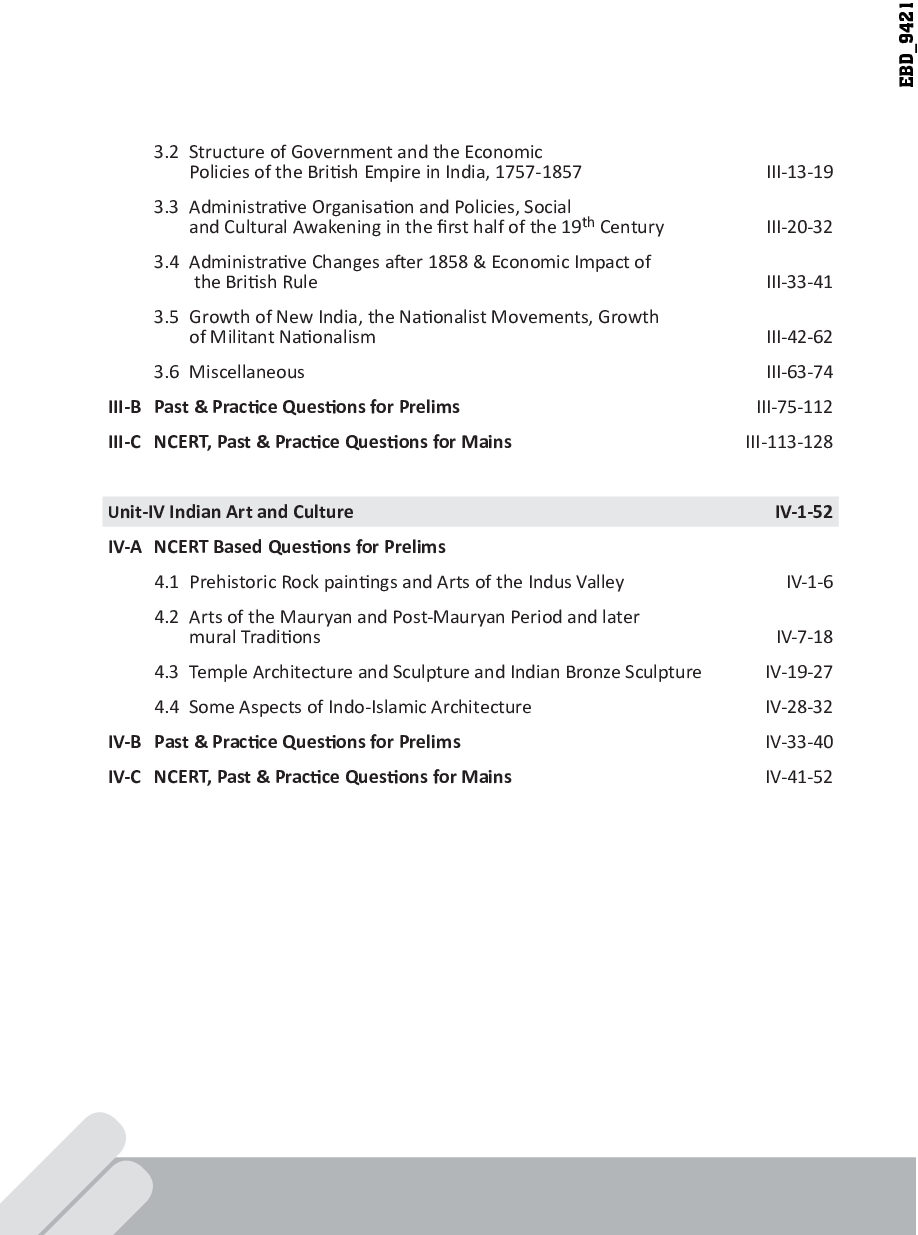 History, Art & Culture NCERT PLUS Objective MCQs For UPSC CSE & State PSC Prelim Exams - Page 5