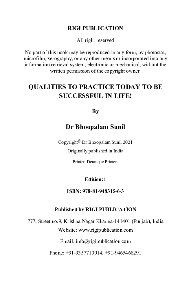 Qualities To Practice Today To Be Successful In Life - Page 3