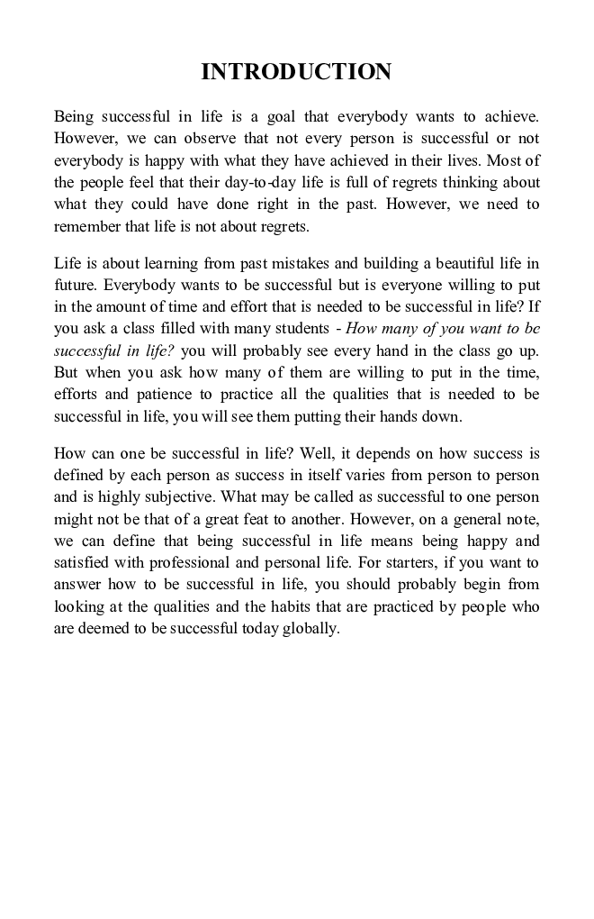 Qualities To Practice Today To Be Successful In Life - Page 4