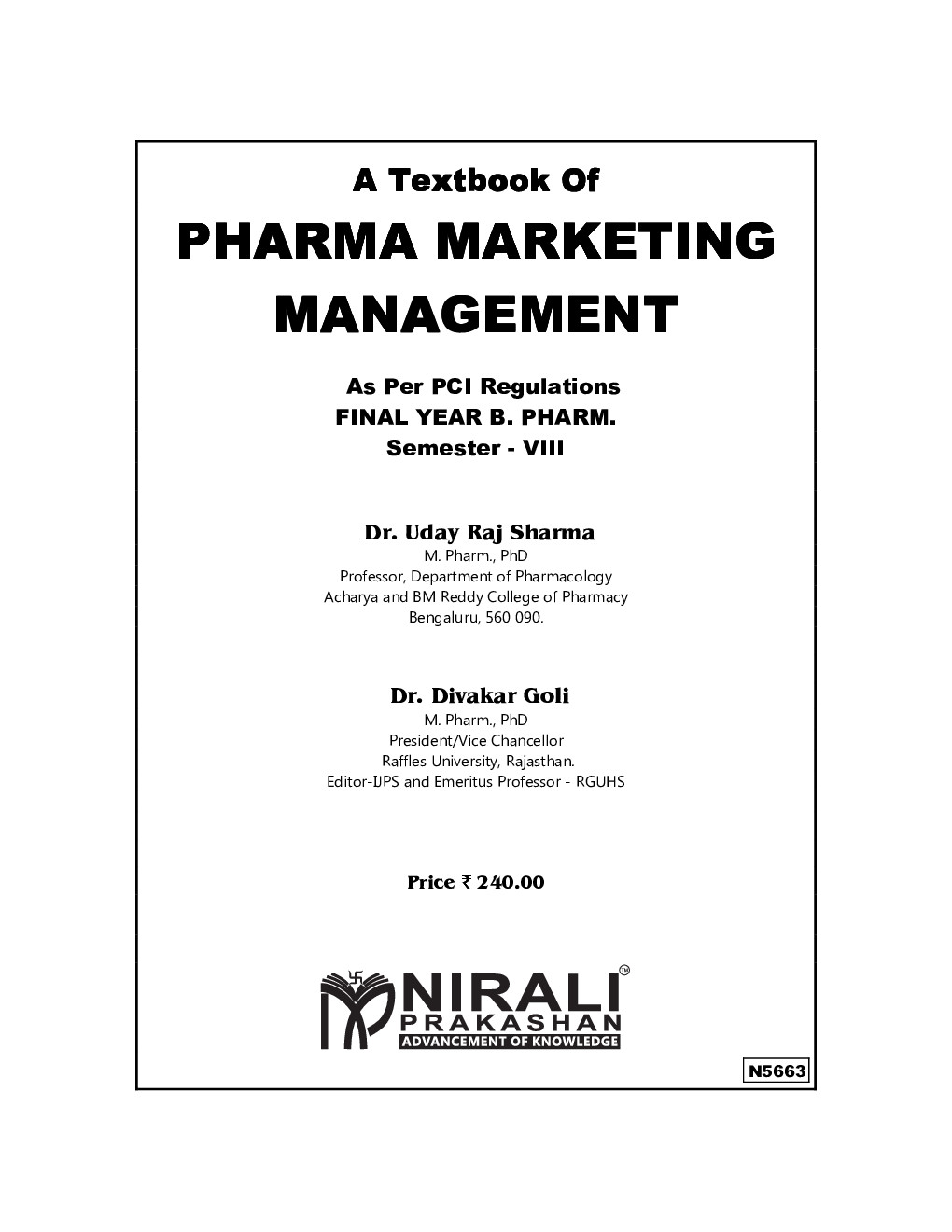 Pharmaceutical Marketing Management - Page 2