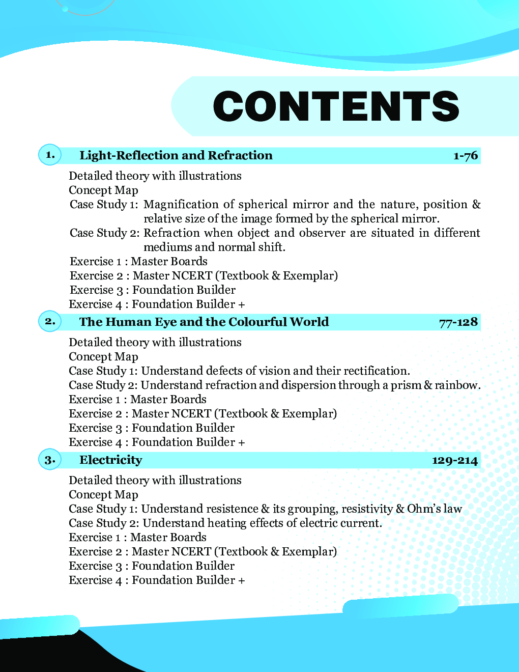Foundation Course In Physics For JEE/ NEET/ Olympiad Class 10 With Case Study Approach - 5th Edition  - Page 4