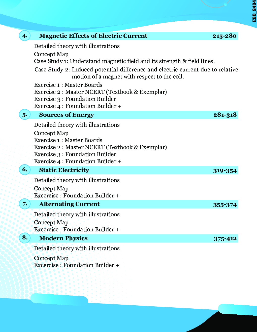 Foundation Course In Physics For JEE/ NEET/ Olympiad Class 10 With Case Study Approach - 5th Edition  - Page 5
