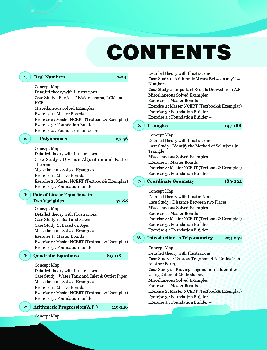 Foundation Course In Mathematics For JEE/ Olympiad Class 10 With Case Study Approach - 5th Edition  - Page 4