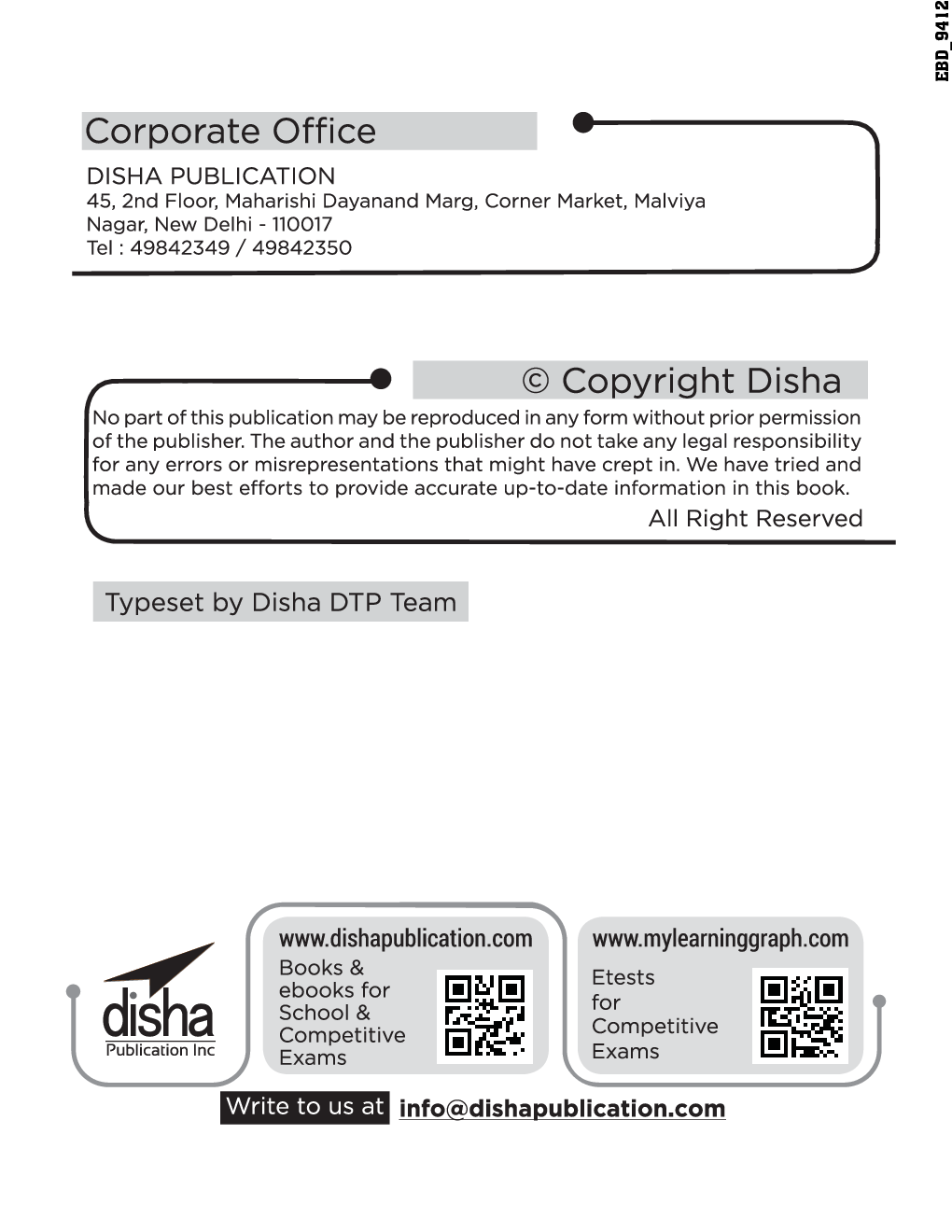 IBPS Clerk 10 Year-Wise Preliminary & Main Exams Solved Papers (2021 - 11) 3rd Edition - Page 3