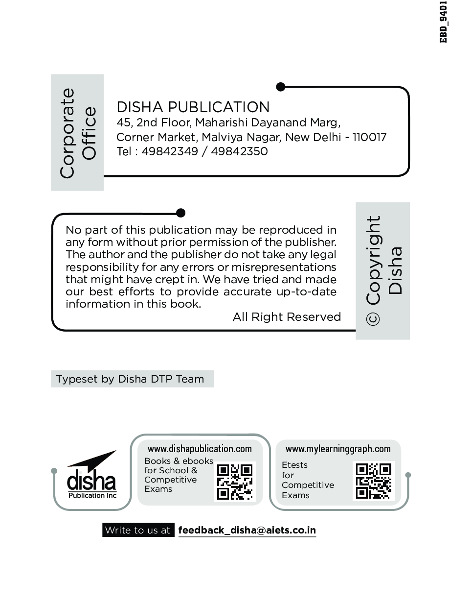 English & General Aptitude For Manipal Entrance Test (MET) With 4 Past Solved Papers & 10 Mock Tests - Page 3