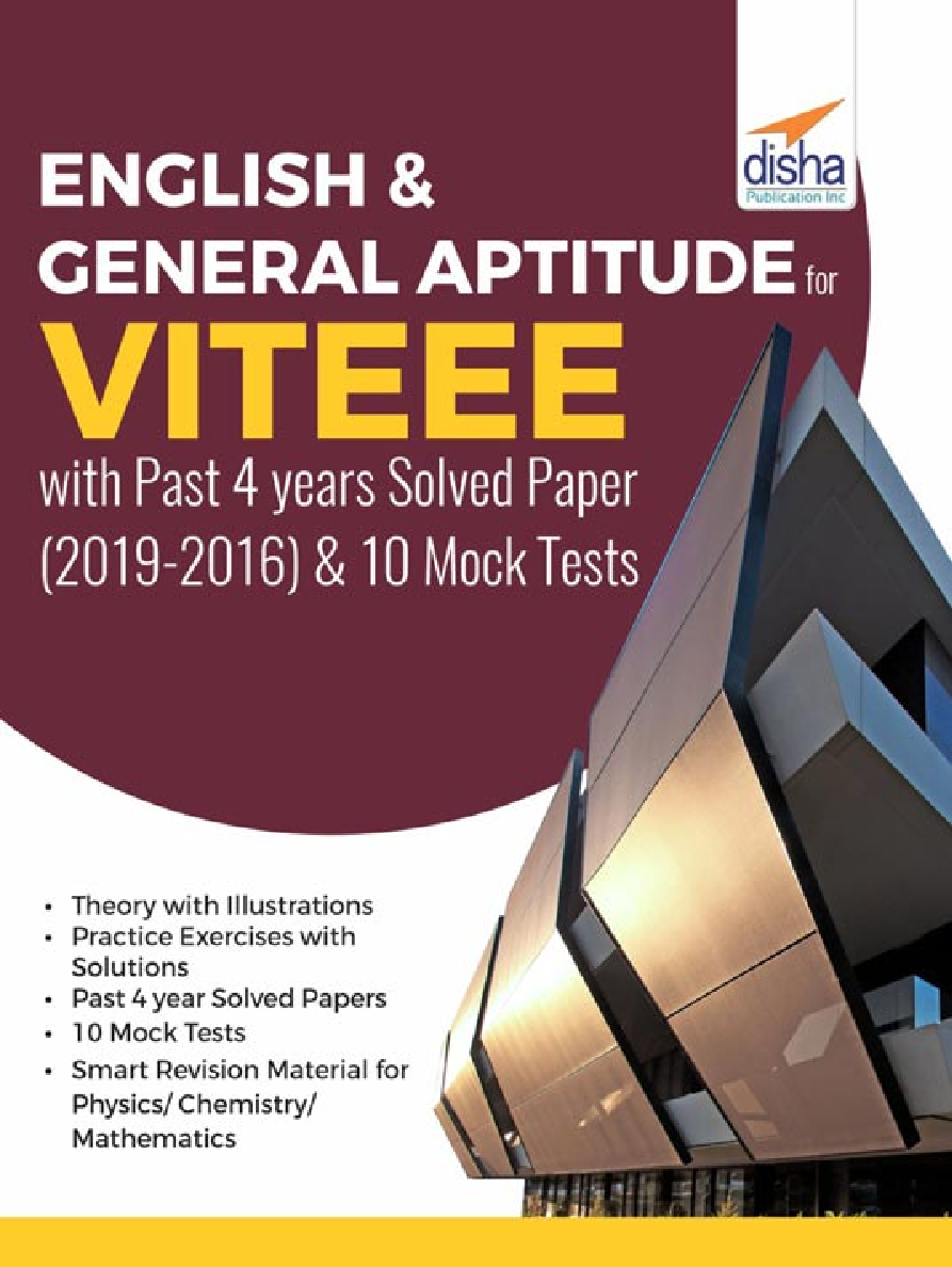 Download English & General Aptitude For VITEEE With Solved Papers PDF