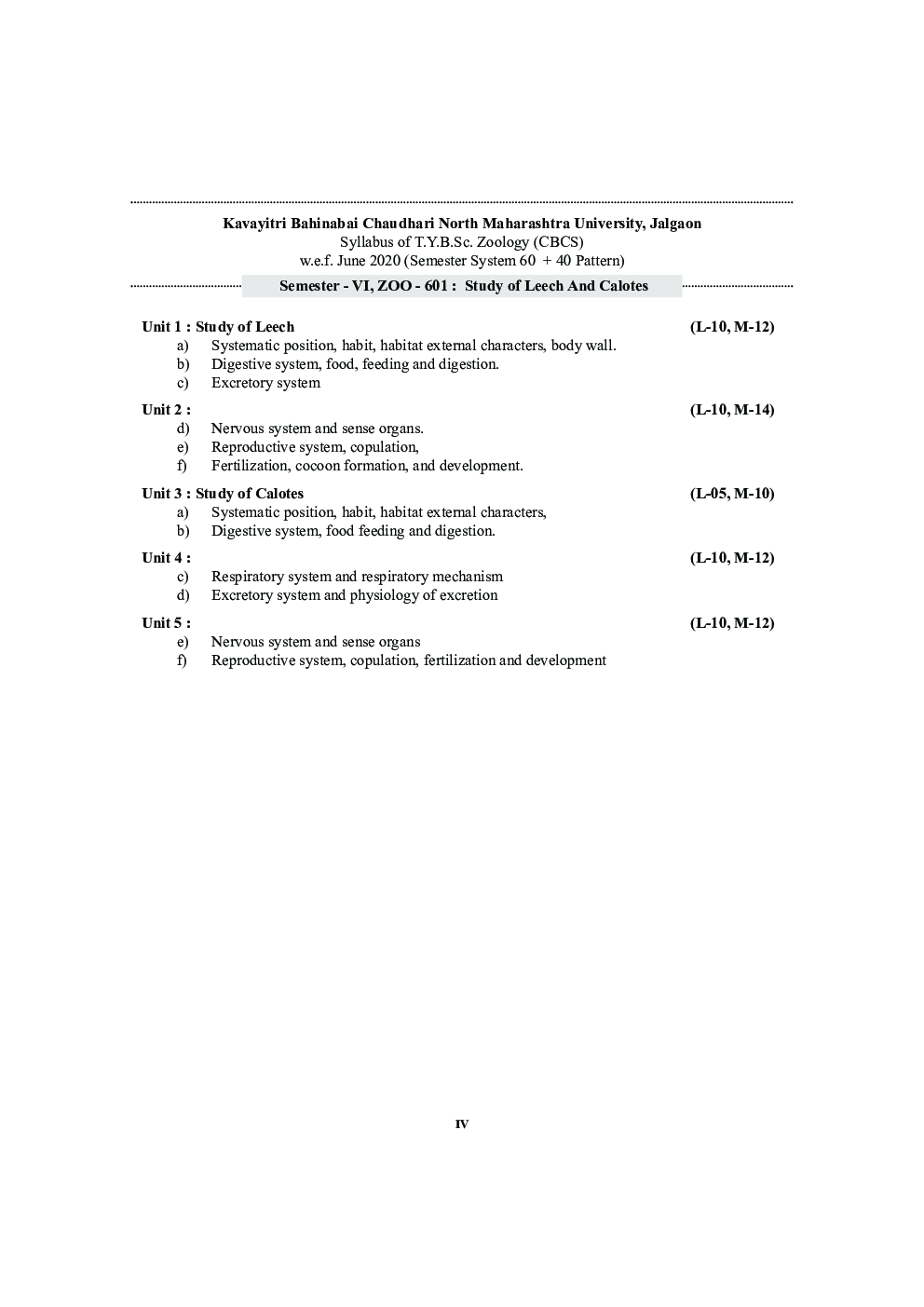 ZOO 601 : Study Of Leech And Calotes (KBCNMU) - Page 5