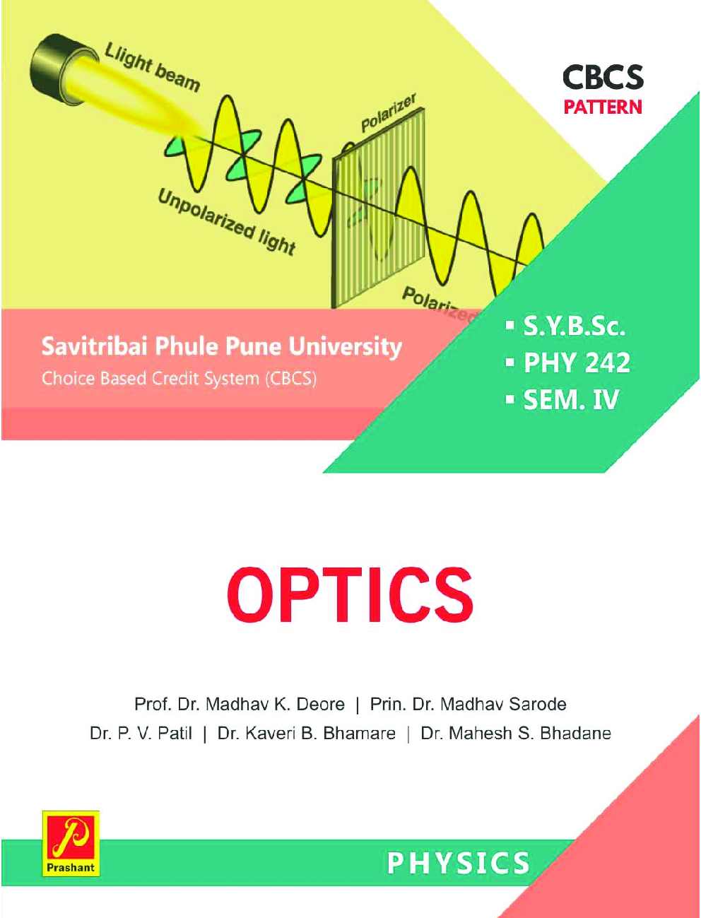 PHY 242 Optics (SPPU) - Page 1