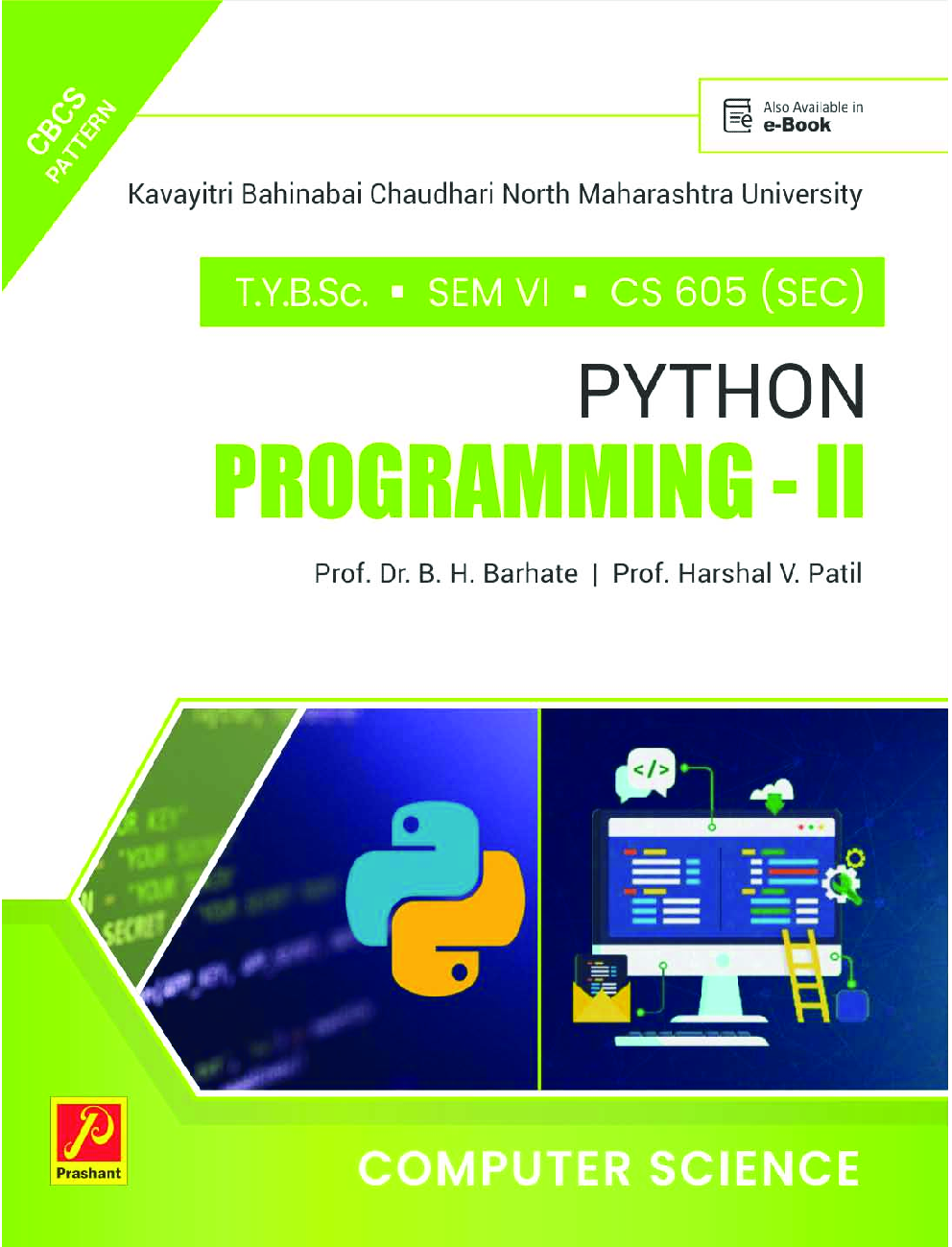 Download KBCNMU CS 605 (SEC) Python Programming 2 PDF Online by Dr. B ...