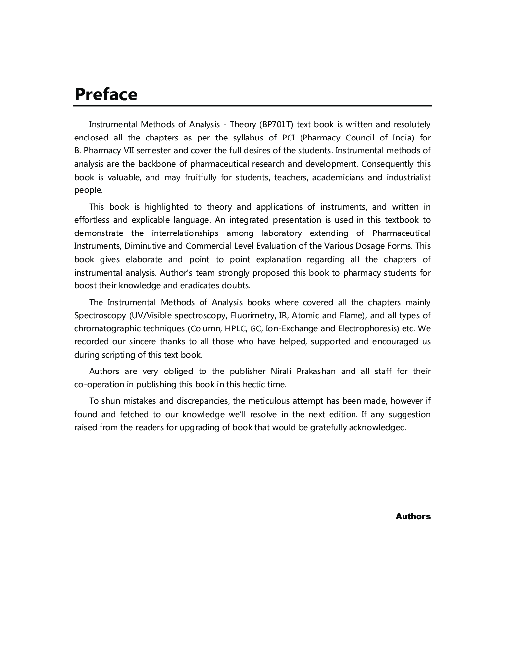 Instrumental Methods Of Analysis (Theory) - Page 4